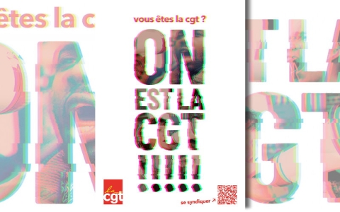 Cgt File Vous êtes la CGT ? On est la CGT ! - Affiche, visuels et son mp3 | CGT THCB